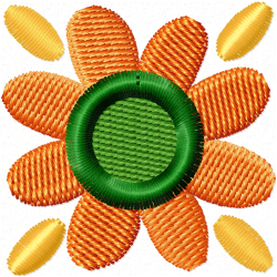 Flowers Embroidery Design 5 Flowers Embroidery Design 5